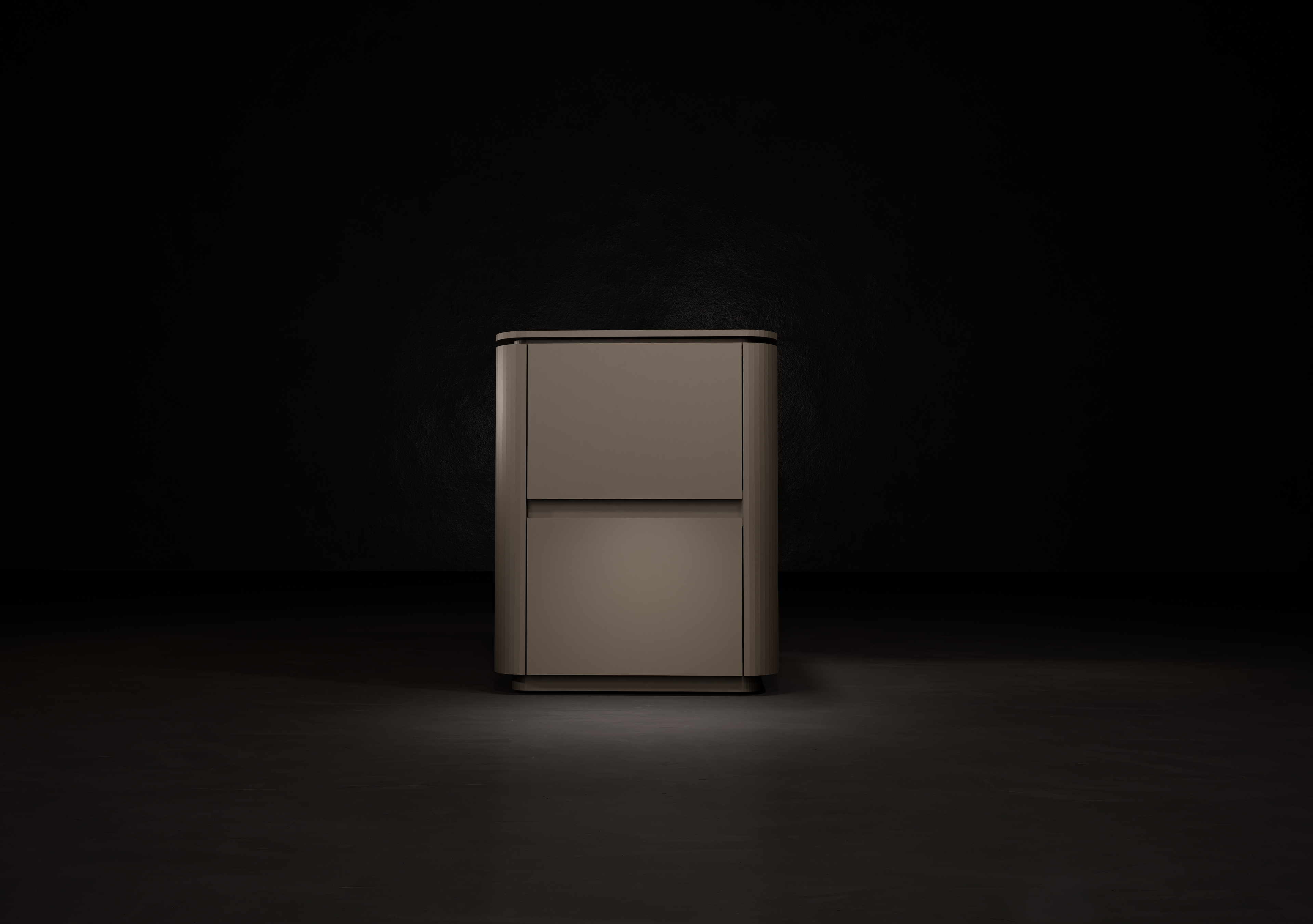 Mesa de luz Visby con tiradores